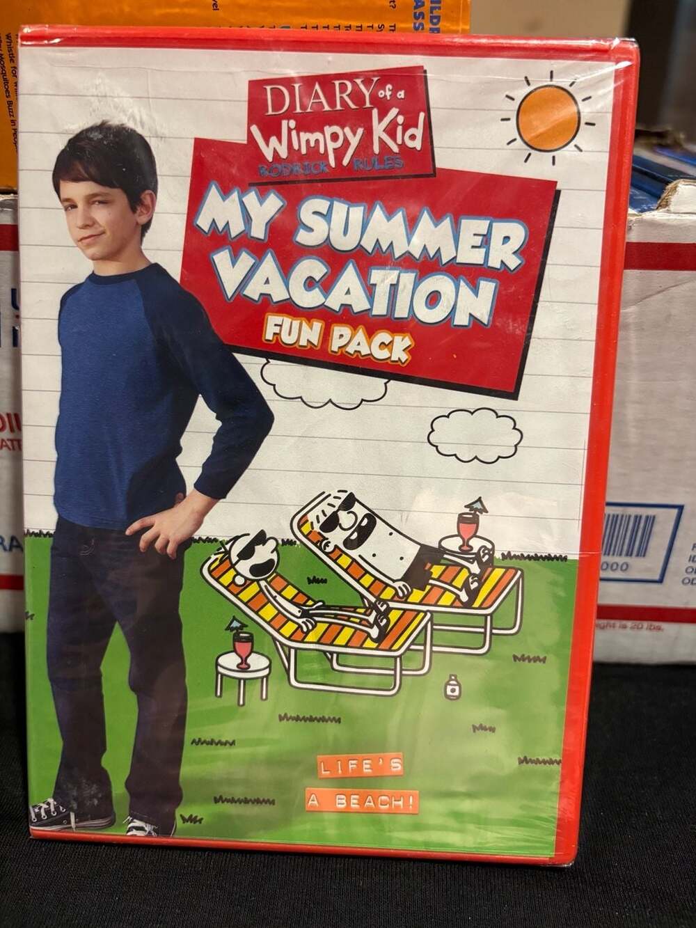 Diary of a Wimpy Kid: Rodrick Rules My Summer Vacation Fun Pack DVD
